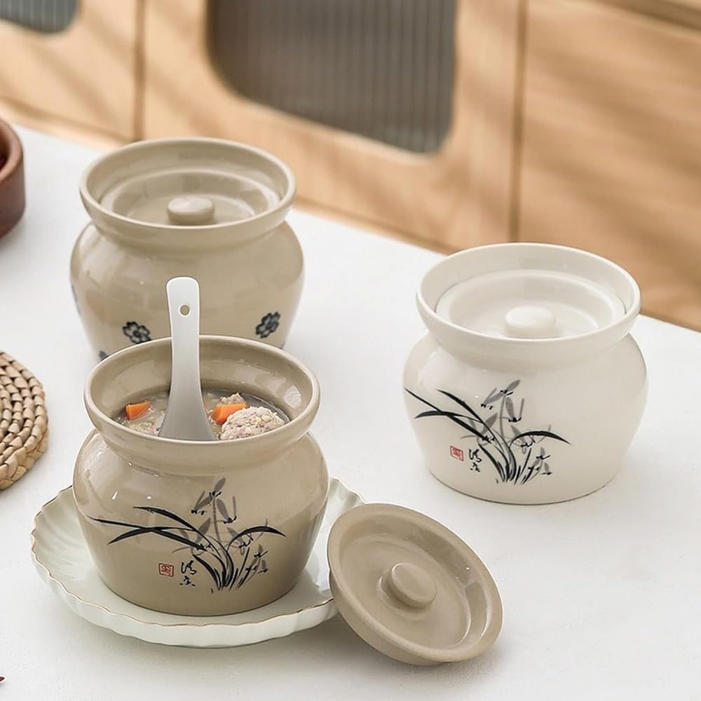 雲井窯 一辺陶造 ゆず肌 飯器 陶芸 共箱 一辺陶 茶碗 黒釉 ペア 木蓋付